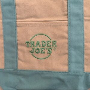 NWT Trader Joe’s Spring limited edition mini totes - BLUE